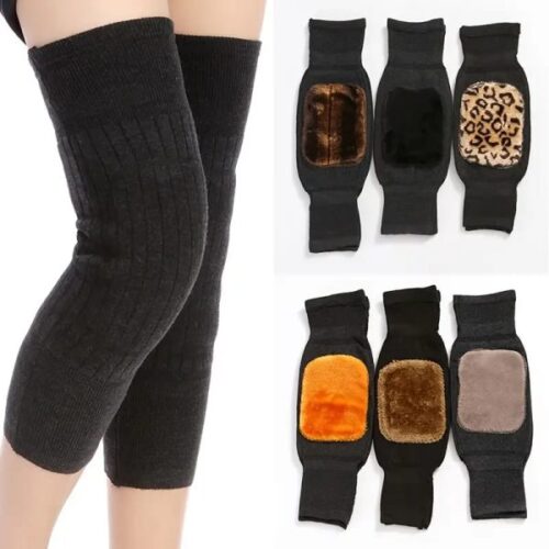 knee-warmer-woolen-knee-cap-for-men-and-women-random-design-6 - 1