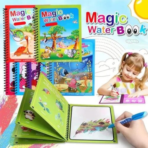magic-water-book-painting-drawing-coloring-board-book-magic-water-pen-random-book-2 - 4